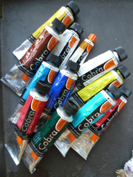 Water and Oil DO Mix: Cobra Water Soluble Oil Paints